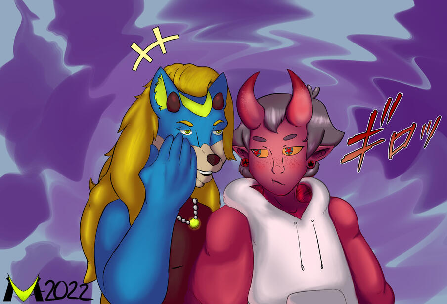 Doggo and Demon gossip